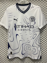 2024 Man City White Special Edition Fans Soccer Jersey