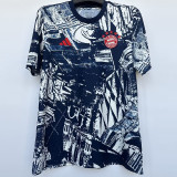 23-24 Bayern Blue White 1:1 Special Edition Fans Soccer Jersey