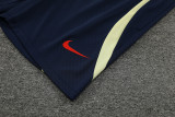 24-25 Club America Dark Blue Training Short Suit