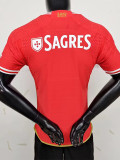 23-24 Benfica Home Player Version Soccer Jersey