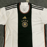 22-23 Germany Home World Cup Fans Soccer Jersey