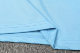 23-24 Marseille Sky Blue Half Pull Tracksuit (半拉链)
