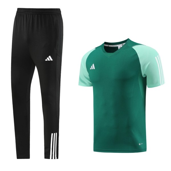 2023 AD03 Green Short-sleeved Trouser Suit
