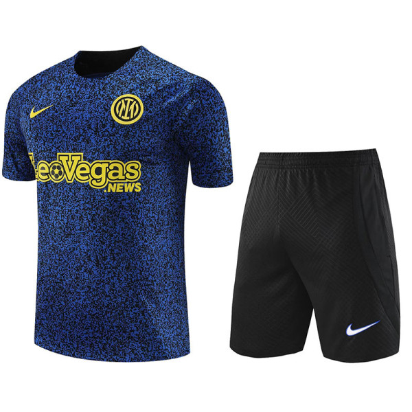 23-24 INT Blue Training Short Suit