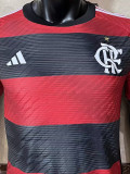 23-24 Flamengo Home Player Version Soccer Jersey
