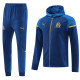 23-24 Marseille Fancy Blue Hoodie Jacket Tracksuit #02