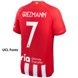 23-24 ATM Home Fans Soccer Jersey (New AD 新全广告)