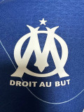 23-24 Marseille Away Player Version Soccer Jersey (Print all Sponsor)