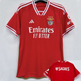 23-24 Benfica Home 1:1 Fans Soccer Jersey
