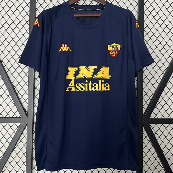 2000-2001 Roma Third Retro Soccer Jersey