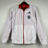 23-24 Ajax Red & White Double Sided Windbreaker (双面风衣)