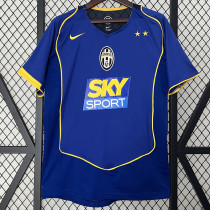 2004-2005 JUV Away Blue Retro Soccer Jersey