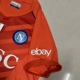 23-24 Napoli orange GoalKeeper Soccer Jersey