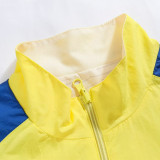 2023 Al-Nassr Yellow & Beige Double Sided Windbreaker (双面风衣)