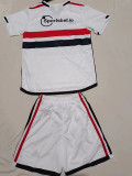 23-24 Sao Paulo Home Kids Soccer Jersey