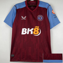 23-24 Aston Villa Home Fans Soccer Jersey