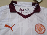 23-24 Man City Away Kids Soccer Jersey