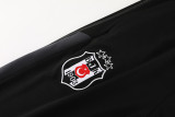 23-24 Besiktas Black Half Pull Tracksuit (半拉链)