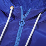 23-24 Lyon Blue Windbreaker