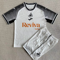 23-24 Swansea Home Kids Soccer Jersey