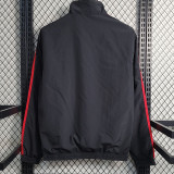 22-23 Argentina Black Red Double Sided Windbreaker 三星(双面风衣)