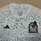 2023 Mexico White Green Fans Soccer Jersey