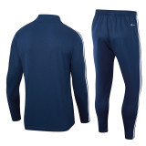 2023 AD Royal Blue Half Pull Tracksuit #2337 (半拉链)