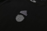 24-25 Man Utd Black Training Short Suit (100%Cotton)纯棉