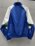 23-24 Flamengo Blue White Windbreaker