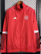 23-24 Bayern Red Windbreaker