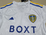 23-24 Leeds United Home Kids Soccer Jersey