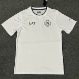 23-24 Napoli White T-Shirts