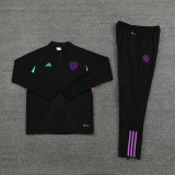 23-24 Bayern Black Half Pull Tracksuit #01(半拉链)