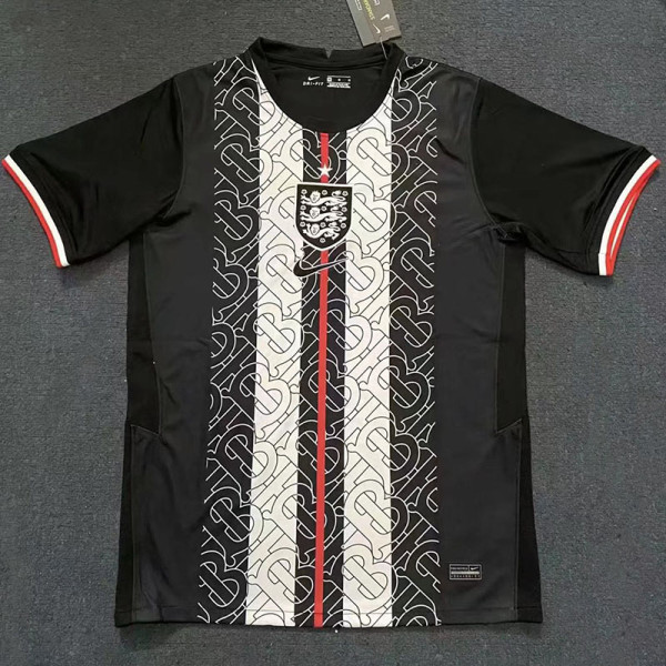 21-22 England Exposure Edition Black Fans Soccer Jersey