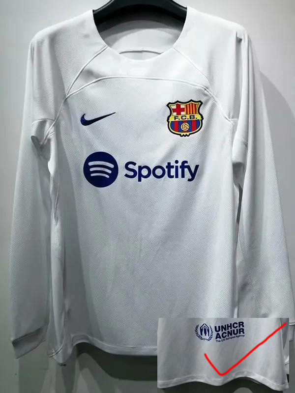 23-24 BAR Away Long Sleeve Soccer Jersey (长袖)