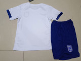 2023 England White Kids Soccer Jersey