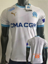 23-24 Marseille Home Player Version Soccer Jersey (Print all Sponsor)
