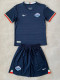 23-24 Lazio Away Kids Soccer Jersey