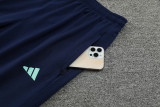 23-24 Ajax Royal Blue Hoodie Jacket Tracksuit