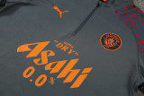 23-24 Man City Grey Half Pull Tracksuit (半拉链)