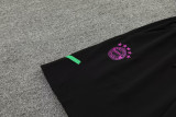 24-25 Bayern Black Training Short Suit (100%Cotton)纯棉