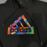 2023 AD Black Hoody (加绒)(彩印)