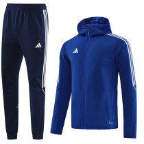 23-24 AD Blue Hoodie Jacket Tracksuit #AM03