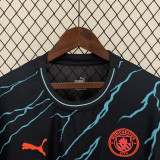 23-24 Man City Third Long Sleeve Soccer Jersey (长袖)