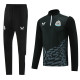 23-24 Newcastle Black Half Pull Tracksuit (半拉链)