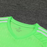 23-24 Man Utd Fluorescent Green GoalKeeper Soccer Jersey