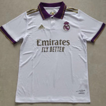 21-23 RMA White Classic Polo Short Sleeve (紫色领)