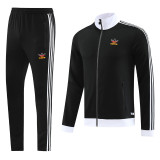 2023 AD Black Jacket Tracksuit #AJ10