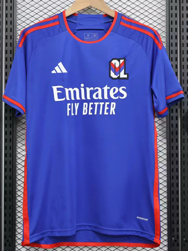 23-24 Lyon Away Fans Soccer Jersey
