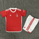 23-24 Nottingham Forest Home Kids Soccer Jersey